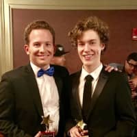 <p>Tim Sorensen (Outstanding Middle School Theater Education) &amp; Grady Allen​ (Best Lead Actor in a Classic Play)</p>