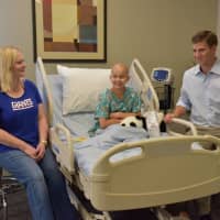 <p>New York Giant Eli Manning helps Tackle Kids Cancer.</p>