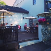 <p>14 &amp; Hudson, so named because one of the owners comes from a family of 14 children, has an outdoor patio ideal for enjoying brunch and the river views.</p>