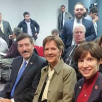 <p>Several Westchester elected officials were on hand in White Plains to hear County Executive introduce the proposed $1.8 billion budget.</p>