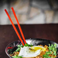 <p>Kimchi Fried Rice with Sunny Side Egg at Ch&#x27;i Public House in Norwalk.</p>