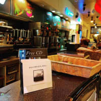 <p>Heathcote Hill CD at Sunshine Coffee Roasters in Larchmont.</p>