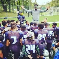 <p>Kente Blount , 37 of Teaneck, founded his own personal training and mentoring foundation, Playmaker University.</p>