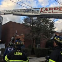 <p>Firefighters were called at 2:40 p.m.</p>