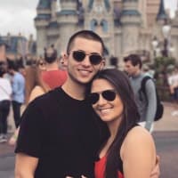 <p>Oakland&#x27;s Nicole Acito, 22, and New Milford&#x27;s Eric Vigna, 23, are spending their second Valentine&#x27;s Day together. This shot at Disney World was taken on an iPhone7.</p>