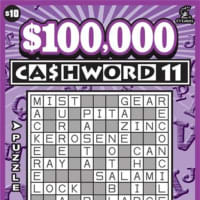 <p>A Danbury man won $100,000 playing $100,000 Cashword 11</p>