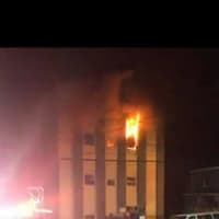 <p>A 69-year-old man died in a fire early Saturday in a commercial building at 33 Hull St. in Shelton.</p>
