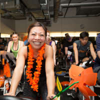 <p>Hop on a bicycle and spin for a good cause at Equinox in Paramus.</p>