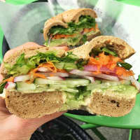 <p>Open wide... Beacon Bagel offers a host of creative sandwiches.</p>