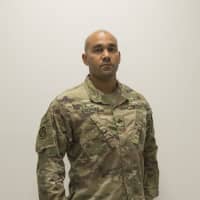 <p>Staff Sgt. Alexander Saldivar, Special Operations Joint Task Force - Operation Inherent Resolve intelligence collection manager.</p>
