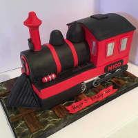<p>Steam Train cake from The Cake Fairy.</p>