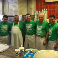 <p>The crew behind the magic at Sal&#x27;s Pizzeria in Mamaroneck.</p>