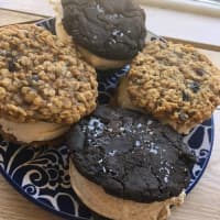 <p>Homemade ice cream sandwiches at Blue Pig in Croton.</p>