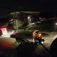 <p>The trucks rolled early in the wee hours of the morning for &quot;I Think We’re Alone Now&quot; in Hastings.</p>