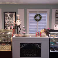 <p>The new and improved chocolate room at The Gift Cottage in Bethel.</p>