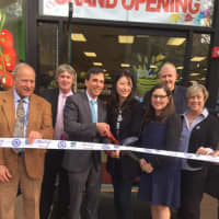 <p>The grand opening of The Only Mart in New Rochelle.</p>