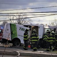 <p>Clifton firefighters extricated the driver.</p>