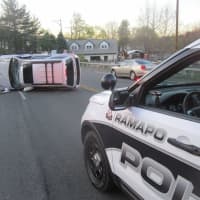 <p>A Suffern man lost control of his vehicle during a one-car crash in  Sloatsburg.</p>