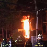 <p>Several agencies responded to a massive transformer fire in Cortlandt that left several households without power overnight.</p>