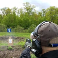 <p>Ramapo officers spend a day on weapons training.</p>