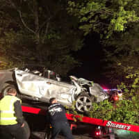 <p>A Mohegan Lake man was killed early Wednesday in a car crash near Mount Pleasant.</p>