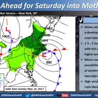 <p>The brunt of the Nor&#x27;easter will be felt in the area from early Saturday afternoon until late Saturday night.</p>