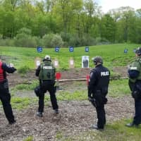 <p>Ramapo police officers spent the day sharpening their weapons skills.</p>