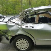 <p>A multi-vehicle accident was reported near the Westchester County Airport exit on I-684.</p>