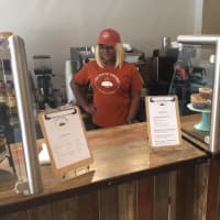 <p>Check out new barista, Chioma, and her signature drink, the nutella latte made with nutella made at The Pastry Hideaway in Wilton, Conn.</p>