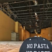 <p>The construction at Pax Romana in White Plains.</p>