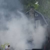 <p>Firefighters had to deal with a shed fire in Pelham.</p>