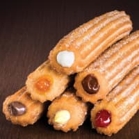 <p>Some of the offerings at Danbury-based Cinnamon Churros.</p>