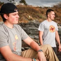 <p>The Only New England brand founders revisit the Ocean Drive Cliffs -- and wear their matching t-shirts.</p>