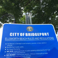 <p>A new sign in Bridgeport&#x27;s Ellsworth Park calls it &quot;Ellsworth Beach.&quot;</p>