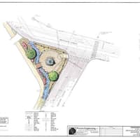 <p>A rendering of the pocket park planned for Bridgeport&#x27;s Black Rock neighborhood</p>