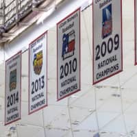 <p>Will the Huskies be adding to the banners the hang at Harry A. Gampel Pavillion?</p>