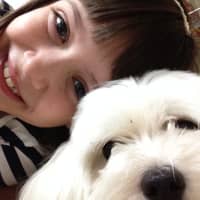 <p>Darien Arts Center Smartphone photo contest winner in the children’s category of People/Pets, “Me and Daisy” by Olivia Leimgruber,</p>