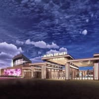 <p>An artist rendering of what Jones Beach Theater will look like following a multimillion-dollar improvement project.</p>