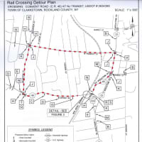 <p>There will be roads closed in Rockland County during railroad crossing work.</p>