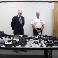 <p>A plastic surgeon from Great Neck was busted with a weapons cache in his BMW.</p>