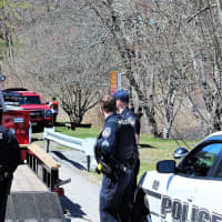 <p>A pair of boaters were rescued from Dixon Lake after their vessel overturned.</p>