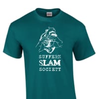 <p>A Suffern Poetry/Slam Society official shirt. This shirt, among other items, can be purchased on their IndieGoGo fundraising site to help out the team go to Nationals.</p>