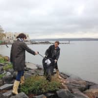 <p>Volunteers for Keep Rockland Beautiful gathered last fall throughout Rockland County to pick up trash and debris along streets and waterways in an effort to keep water clean.</p>