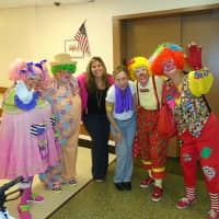 <p>Call Us Clowns after a show at the New Jersey Retired Firemen&#x27;s Home in Boonton in honor of International Clown Week, in August 2015.</p>