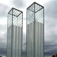 <p>A 9/11 memorial sculpture recently was unveiled in Cos Cobb Park.</p>