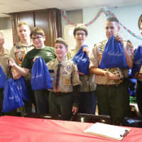 <p>Rutherford Boy Scouts Bring Toiletries To The Needy In Passaic County.</p>