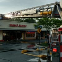 <p>Town of Poughkeepsie on Wednesday. Arlington and other area fire departments were able to contain the frie from spreading to adjoining businesses at the at the 44 Plaza mall at 51 Burnett Blvd.</p>