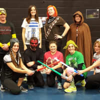<p>The &quot;Star Wars&quot; themed team at West Milford&#x27;s Give a Goat night.</p>