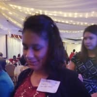 <p>Evelyn Aguirre of Wanaque attends the Night to Shine event.</p>