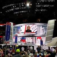<p>The Republican National Convention opens at the Quicken Loans Arena in Cleveland.</p>